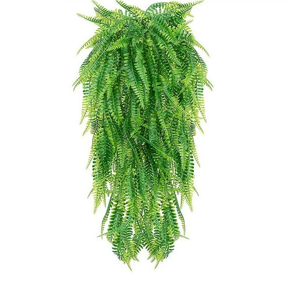 Home Decor Simulation Fern Grass Green Plant Artificial Fern Persian Leaves Flower