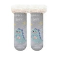 thumbnail image 1 of EDFBUYKRS Rends Baby Slipper Socks Christmas Toddler Fuzzy Socks Warm Non Winter Socks, 1 of 3
