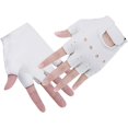 Accmor Kids PU Leather Fingerless Gloves, Kids Cycling Gloves, Outdoor