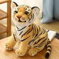 thumbnail image 2 of MesaSe PENGXAING 23-33cm Simulation Baby Tiger Plush Toy Stuffed Soft Wild Animal  Kids Gift, 2 of 6