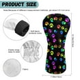 thumbnail image 6 of Yuyamidu Cute Golf Club Head Cover with Soft Lining Colorful Dog Paw Driver Headcover Waterproof PU Leather Golf Club Cover Golf Gift for Golfers, 6 of 7