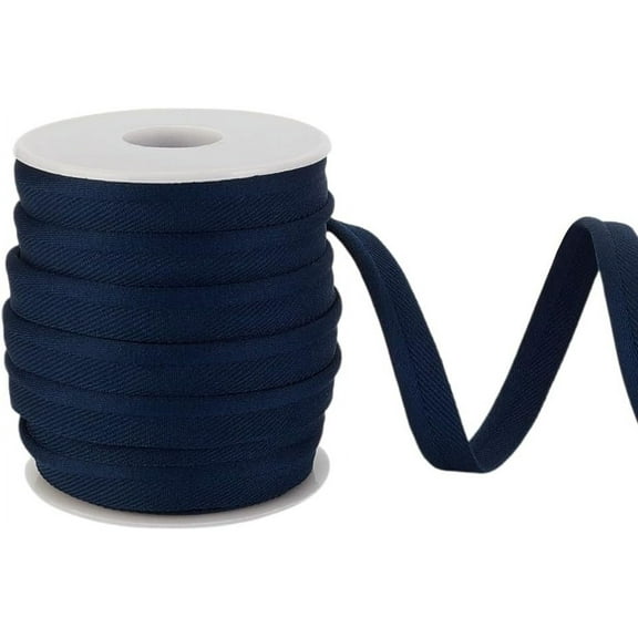 20 Yards Piping Trim 0.4 Inch Piping Bias Tape Lip Cord Trim Fabric Edge Trim Piping Bias Binding Tape Upholstery Piping Trim for Sewing DIY Crafting Blue