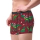thumbnail image 2 of Balery Dinosaur Christmas Happy New Year Calzoncillos bóxer para hombre, ropa interior de algodón suave y transpirable con cinturilla de nailon-Medium, 2 of 5