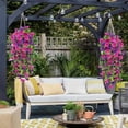 thumbnail image 4 of ZheElen 2x Outdoor Artificial Flower Wall a vibrant Hanging Vibrant Colors For Any Event Adding Re, 4 of 6