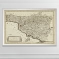 thumbnail image 3 of Antique Map of Tuscany - Barnwood Framed Canvas - 23 x 31 - White, 3 of 4