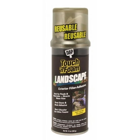 DAP Global Inc. (Touch N Foam) Exterior Repair Foam Sealant - Black - 12 oz