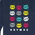 thumbnail image 3 of Big Hero 6 - Baymax Grid - Youth Long Sleeve Graphic T-Shirt, 3 of 5
