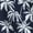Navy Blue, variant on Men's Short Sleeve Button Down Camp Collar Leaf Print Hawaiian Shirts 2XL Dark Blue
