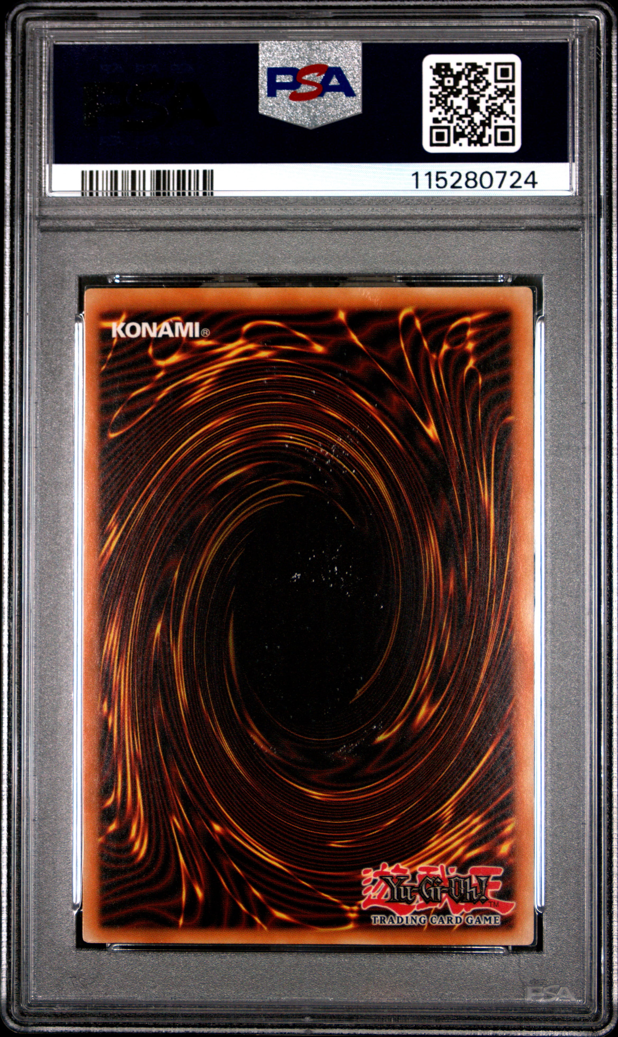 Yu Gi Oh! TCG, PSA Graded 9 MINT, Hiita/Fire Chrmr/Ablz 1St Ed Platinum Secret Rare #EN074, Ra04 Quarter Century Stampede, Fully Encapsulated Bundle with Compatible Yu Gi Oh! Hard Sealed Case