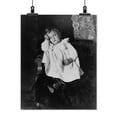 thumbnail image 2 of Print: African American Girl, Seated In Chair, Facing Front, 1899, 2 of 4