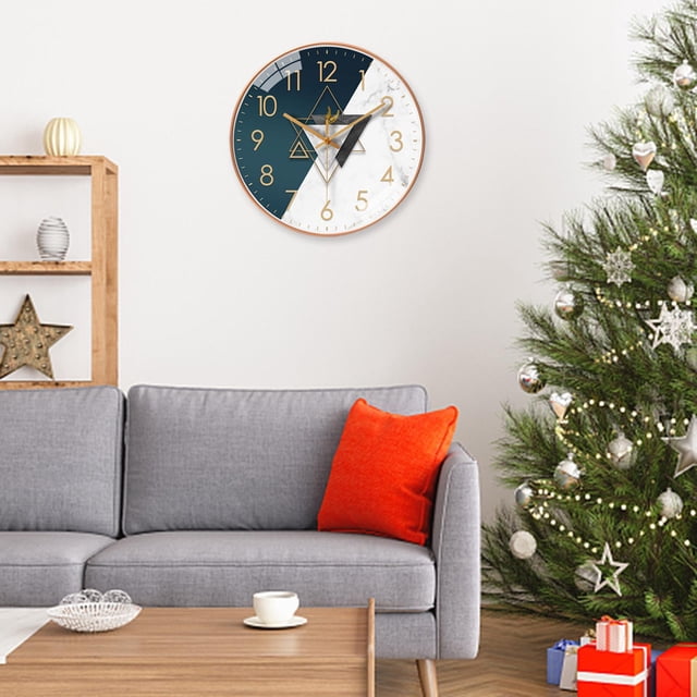 Reloj de Pared Colgante Digital Grande Moderno de 30 Cm, Reloj Silencioso Interior para Dormitorio, Sa de , Oficina en hogar, Tiendas de Geometría perfecl Reloj de pared colgante
