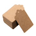 thumbnail image 2 of Abbracc 100Pcs DIY Paper Gift Tag Personalize Multipurpose Hang Labels for Gift Wrapping Brown, 2 of 9
