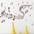 thumbnail image 4 of YLSHRF 2Pcs Music Note Wall Stickers Household Music Note Wallpaper Sticker DIY Wall Stickers Floor Stickers For Home Decoration, 4 of 8