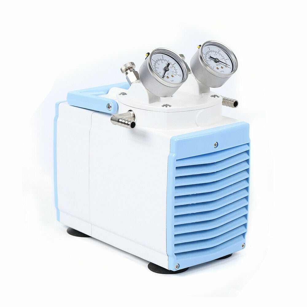 DENSET 0.5A Oil Free Diaphragm Vacuum Pump For Vacuum Filtration Lab Tool 30L/min 110V
