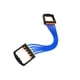 thumbnail image 2 of Sonducket Expansor de pecho, extractor de músculos, banda elástica, ejercitador de pecho, equipo de Fitness fino, práctico, 5 suministros de Accesorios para máquinas de ejercicios Azul, 2 of 6