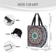 thumbnail image 3 of Easygdp Colorful With Blue Oriental Bolsa Tote para Mujer, Bolso de Hombro para Trabajo, Playa, Viajes, Compras y Supermercado, 3 of 7