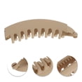 thumbnail image 2 of Unique Bargains 1 Pc Fashion Banana Hair Clips for Home Khaki, 2 of 5