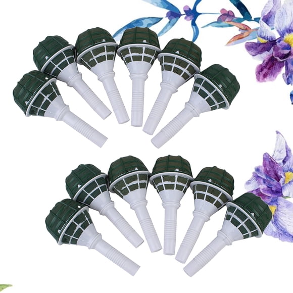 FENGGUIQU 12Ud Soporte Floral Verde Para De Flores Ideal Para De Bodas