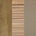 thumbnail image 5 of Nathan James Cove Seagrass Counter Stool Wood Upholstered Bar Stool with Natural Flax Cushion and Seagrass Backrest, Light Brown, 5 of 5