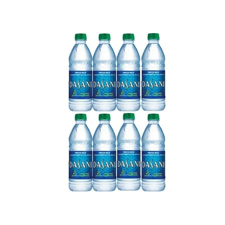 Dasani Water, Enhanced With Minerals, 16.9 Fl Oz Bottle (Pack of 10, Total of 169 Fl Oz)