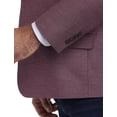 thumbnail image 5 of Synrgy by DXL Men's Big and Tall Textured Sport Coat Burgundy 2XL, 5 of 8