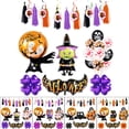 thumbnail image 3 of Halloween Balloon Set Decorative Party Balloon Hanging Swirl Tassel Banner, 3 of 10