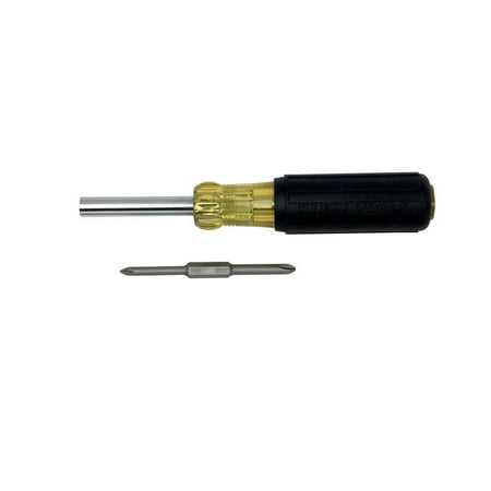 

Klein Tools 32559 6-in-1 Extended Reach Multi-Bit Screwdriver/Nut Driver