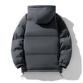 thumbnail image 7 of Xdegoge Womens Puffer Jacket Zip Up Thick Insulated Quilted Padded Winter Coat with Pockets Cold Weather Warm Hooded Outerwear,Sizes M-4Xl, 7 of 7