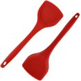 thumbnail image 3 of Spatule en Silicone Wok, Spatule Antiadhésive Améliorée, Résistante à la Chaleur, pour Ustensiles de Cuisine Antiadhésifs (Rouge), 3 of 6