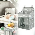 thumbnail image 2 of Hanging Caddy Organizer Space-Saving Hanging Organizer Stacker Versatile Storage Caddy for Nursery Multi-Use Storage Pockets for Changing Table, Crib & Playard, 2 of 9