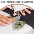 thumbnail image 3 of FUTUREORYY 20Ud Parches Bordados De Pavo Real Para Ropa Y Accesorios Duraderos, 3 of 6