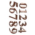 thumbnail image 3 of BEADCEST 10pcs Outdoor House Numbers Address Number Rectangular Sign for Homeowners, 3 of 8