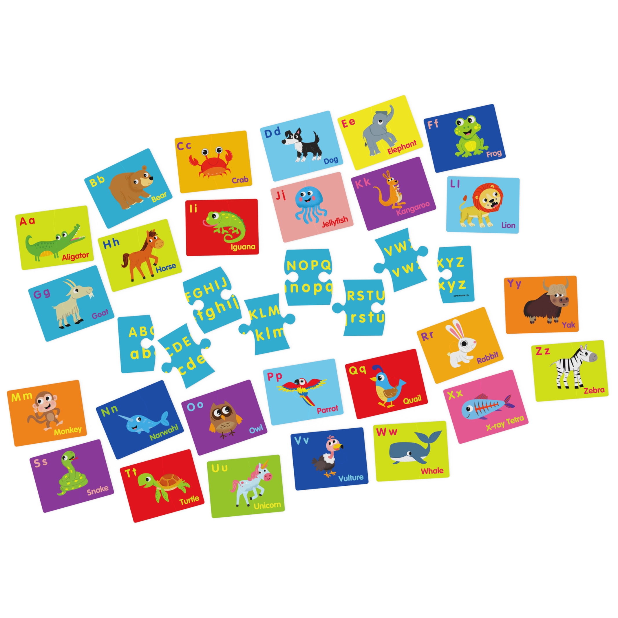 Match and Learn Alphabet Game, for Kids Ages 3 and up