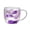 250ml, variant on Homelife Double Wall Glass Coffee Mug 250/350ml Feather Design Cup with Handle Insulated Anti-Scalding Comfortable Grip Temperature Control Tumbler for Tea Latte Hot Beverages