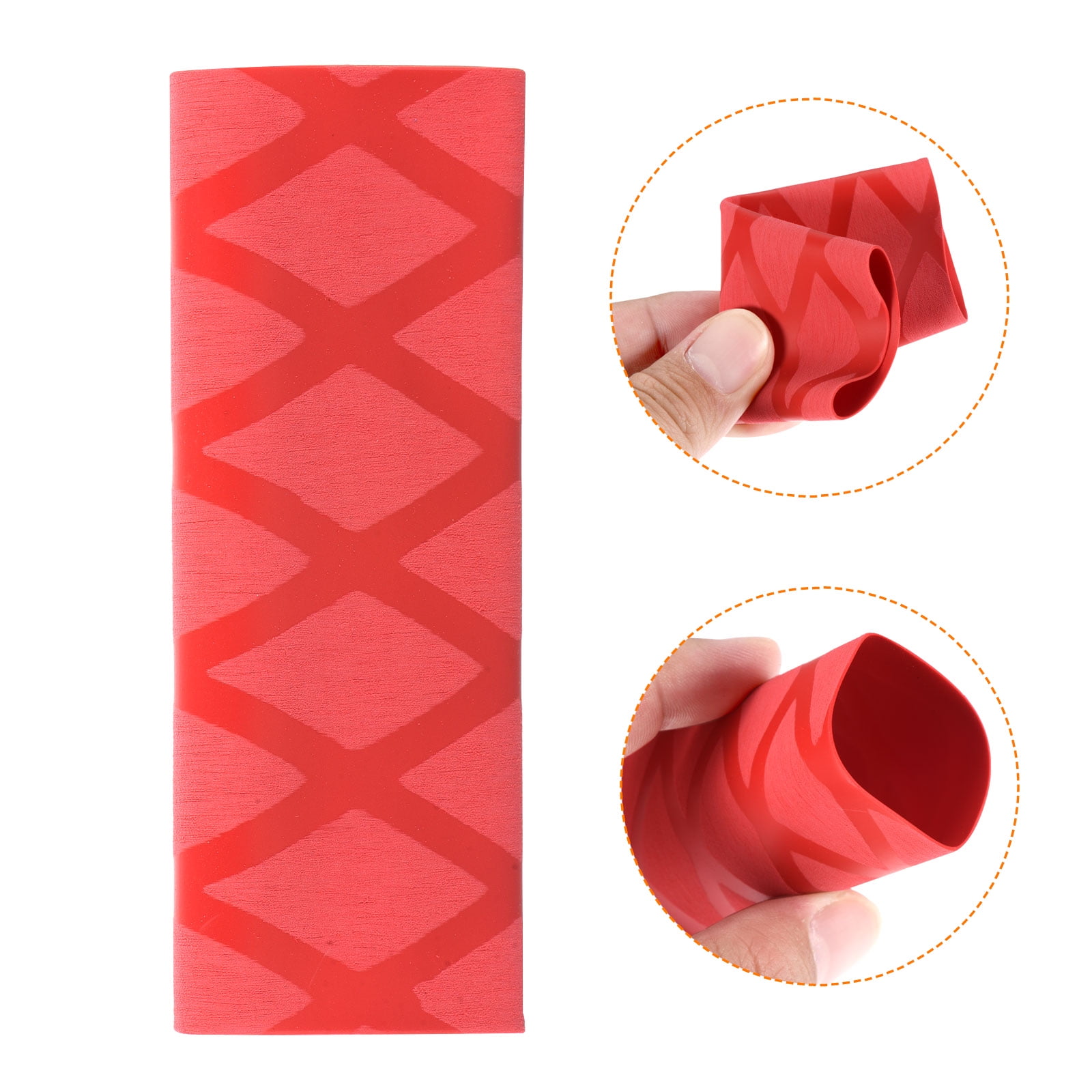 Unique Bargains Table Tennis Racket Grip Tape Paddle Overgrip Sweat Absorbing Red