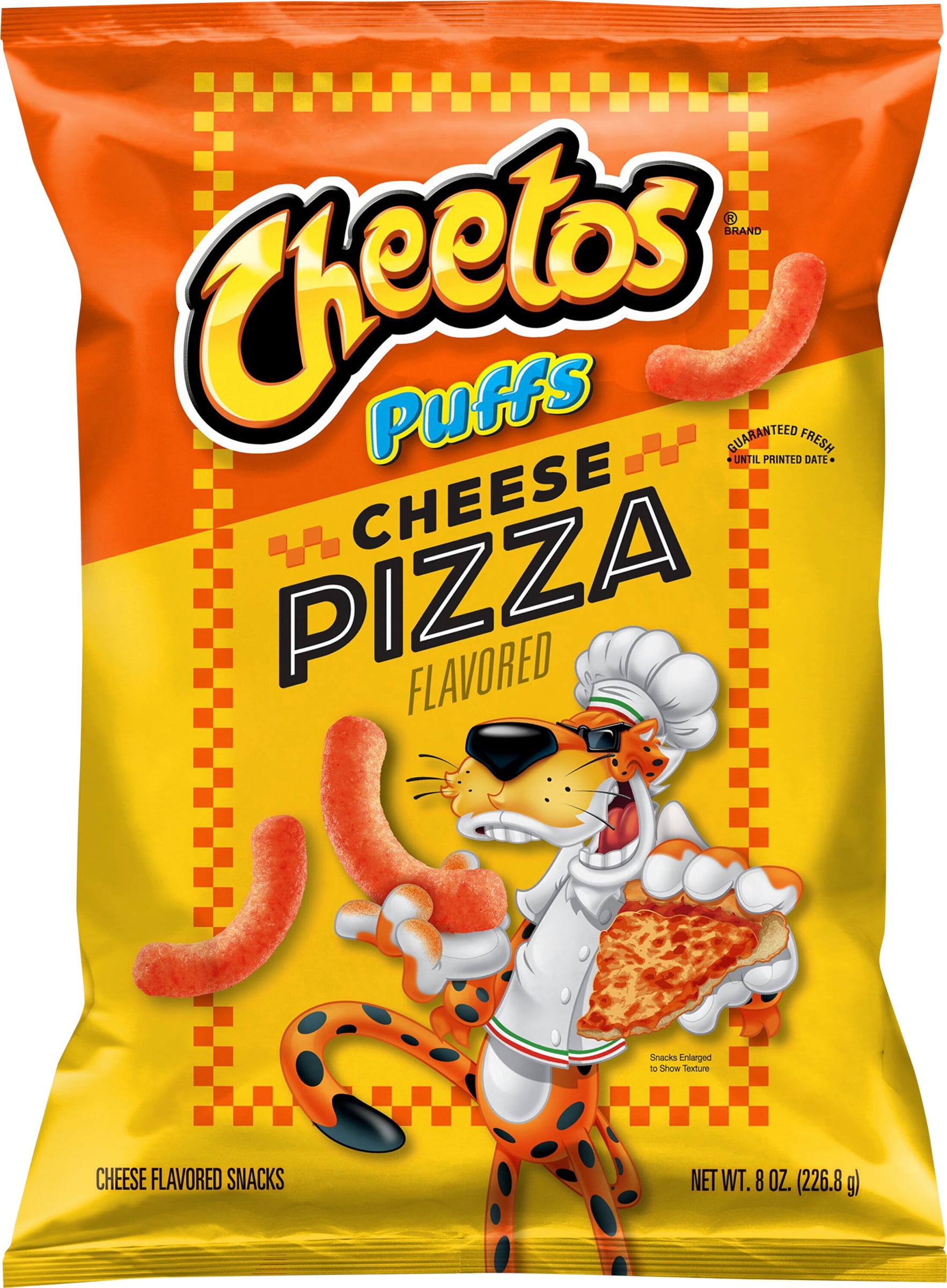 (3 pack) Cheetos Cheese Pizza Puffs Snack 8.0 Ounce Bag