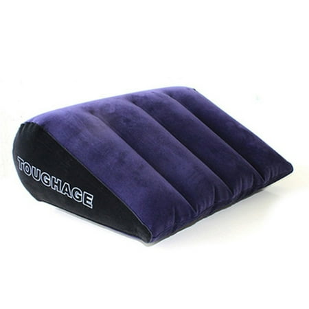 Meditation Pillow Inflatable Pillow Magic Triangle Inflatable Pillow Cushion,Furniture for Couples Position Support Pillow and Gifts. ()