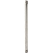 6" Threaded Stem with 3/8" Diameter, Connect Frame Sign Holders to Magnetic Base, Chrome, 1 Unit