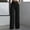 #0182-Black, variant on Womens Casual Pants, Solid High Waisted Elastic Straight Wide Leg Trousers, Stretch Work Bottoms with Pockets Gift