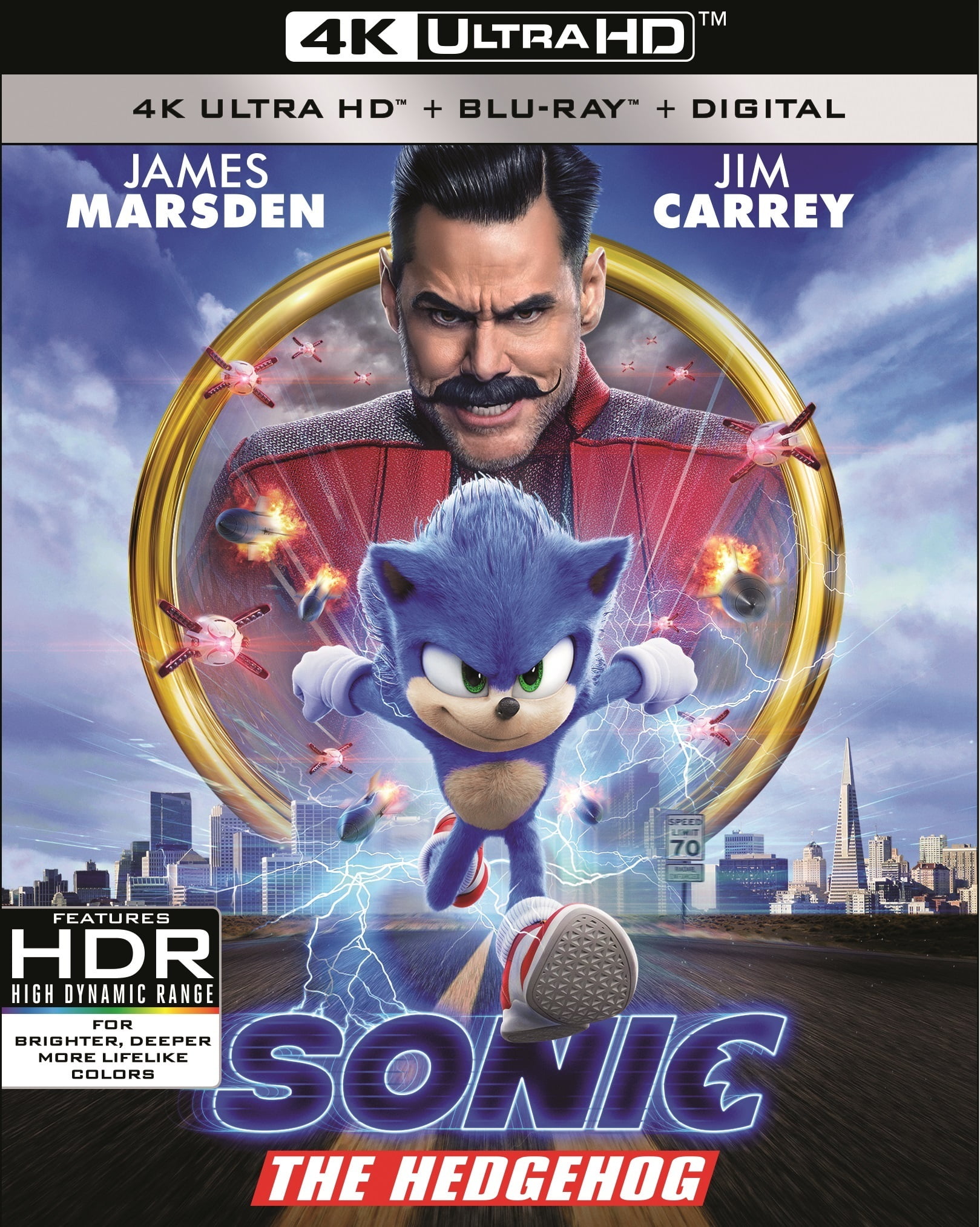 2018年 JILUKA Sena SONIC MORPHIC DVD Amazon.com: Sonic the Hedgehog : Ben Schwartz, James Marsden, Jim