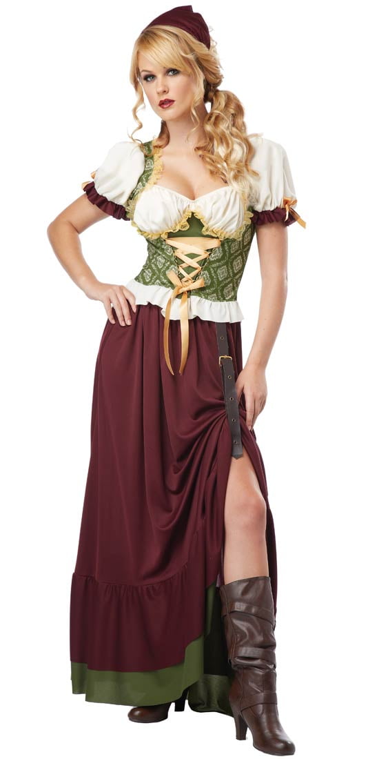 Renaissance Wench Adult Costume - Walmart.com - Walmart.com