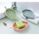 thumbnail image 1 of Multifunctional Portable Double Layer Soap Dish Creative Bathroom Leaf Soap Dish Bathtub Holder 3pcs, 1 of 5