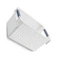 thumbnail image 1 of POINTERTECK Panier de Rangement Robuste - Panier en Plastique Facile à Utiliser Boîte de Rangement Rectangulaire S, 1 of 9
