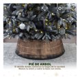 thumbnail image 2 of Pie de Árbol de Navidad Esquimal, Collar Metálico de 68.6 x 25.4cm, Anillo de Acero Esquimal (Bronce), 2 of 6