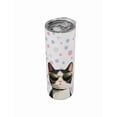 thumbnail image 1 of Termo de 590 ml diseño ilustrado de gato, 1 of 5