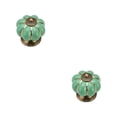 thumbnail image 4 of Speravity Perillas de puerta Gabinete de zapatos Tirador de armario Tirador de puerta decorativo Dormitorio Reparación de apartamentos Accesorios de Verde 2piezas Speravity CBP214454, 4 of 6