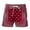 Red, variant on Shorts for Men Men's Spring Summer Casual Shorts Printed Panel Sports Beach Pants with Pockets for Outdoor Black XXL