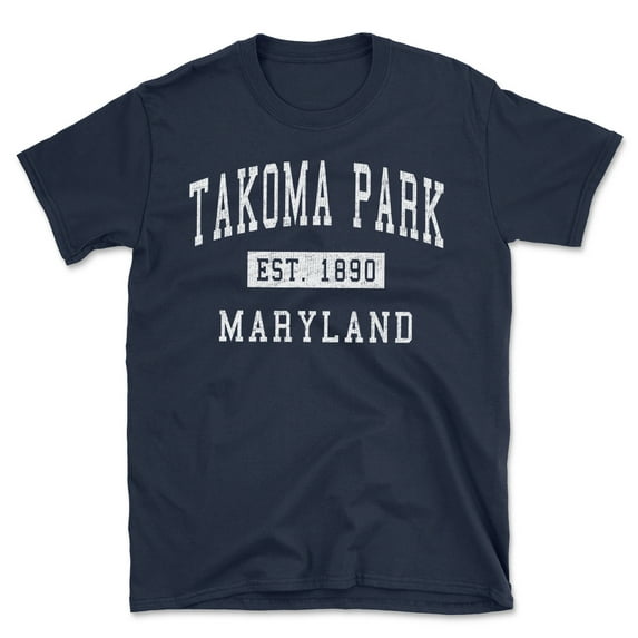 Takoma Park Maryland Classic Established Men's Cotton T-Shirt