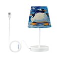 thumbnail image 2 of YAZAOO Table Lamp Creative Oceanic Explorer Pattern Simple Pattern Night Light, 2 of 8