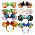 thumbnail image 2 of Disney-Diadema de Mickey Mouse para adultos y niños, traje de felpa para fiesta de vacaciones, propuesta de defensa estratégico, regalo de Navidad, 2 of 4